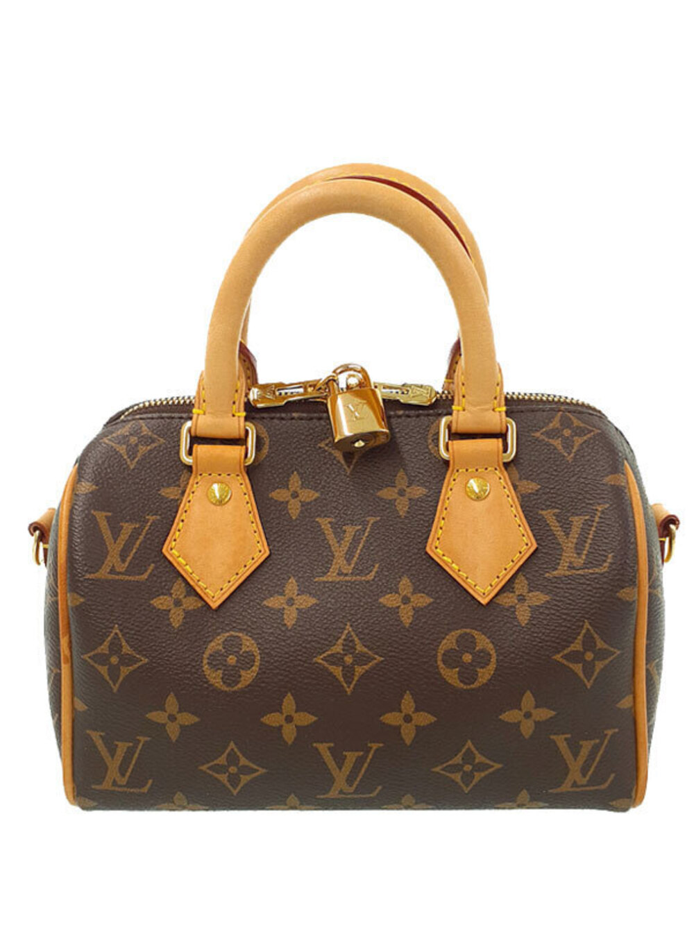 Louis Vuitton Monogram Speedy brown Bandouliere Handbag